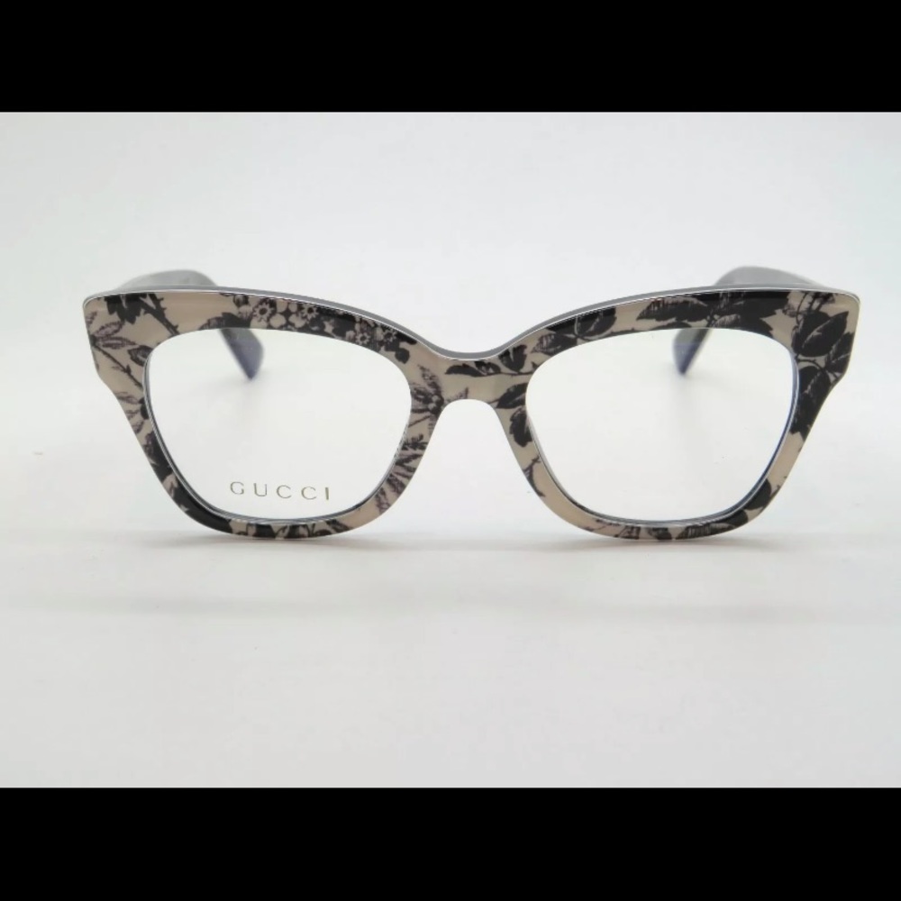 Gucci Herbarium My Little Tiger floral eyeglass frames